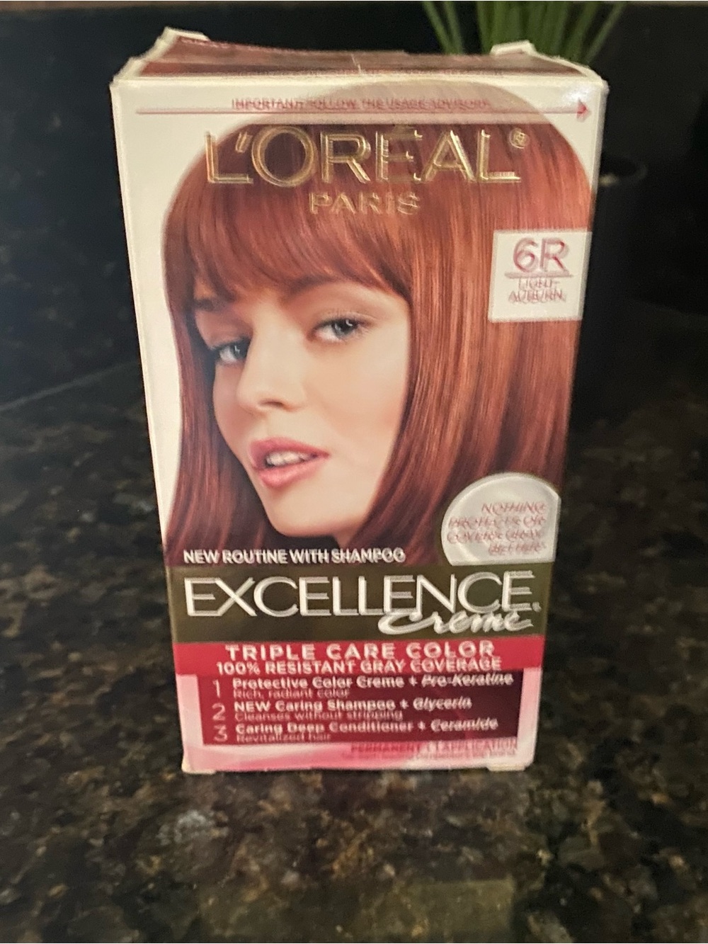 L'Oreal Excellence Creme 6R Rich Auburn Hair Color